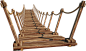 Wooden Bridge 2-A | Suspension Bridge 2-A | PNG by fumar-porros