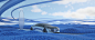 3D blue c4d car CGI cinema 4d cinema4d mercedes octane Render