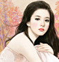 手绘系列 - 现代女子