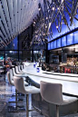 Bar at the Grand Hyatt New York by Bentel & Bentel Architects. Enjoy happy hour and talk about all the fabulous people you've met and ideas you've shared at Smart Meetings New York: http://hubs.ly/y03RqH0