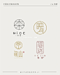 中国风字体图形logo合集 - 小红书