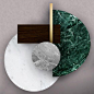 Granite wall art