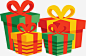 圣诞节四个礼物盒矢量图高清素材 圣诞节 圣诞节礼物 矢量png 礼品盒 礼物盒 礼盒 矢量图 免抠png 设计图片 免费下载