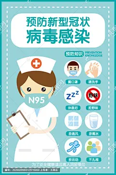 新型冠状病毒宣传海报