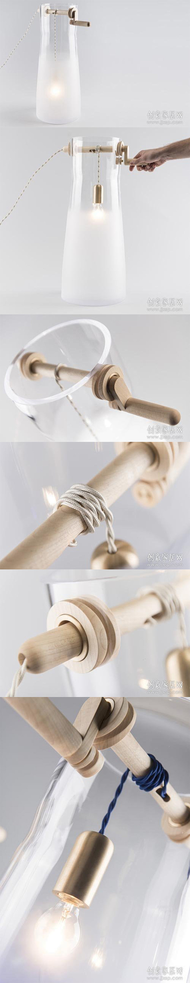#模仿井中打水的创意台灯产品#mejd ...