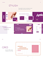 beauty nails redesign studio Webdesign Website boutique cosmetics shop manicure