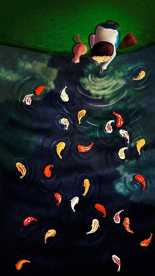 鱼你同游 -插画