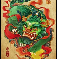 白云轩主人超唯美的中国风年画风格星座插画 | Aladd设计量贩铺