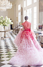 giambattista valli pink ombre