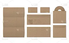 空白企业身份文具套装