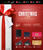 lgfashionshop圣诞节活动专题页面设计