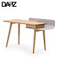 DAaZ原创品牌原创设计家具实木书桌北欧书房小户型家用学生写字桌