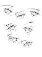 超实用的不同类型的眼睛素材参考