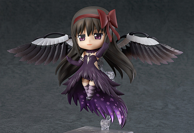 《魔法少女小圆》恶魔版晓美焰粘土。。。☪...