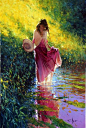 【澳大利亚 Robert Hagan 油画】