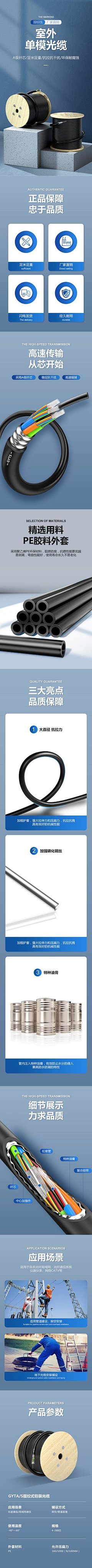 安于极乐采集到线缆详情页