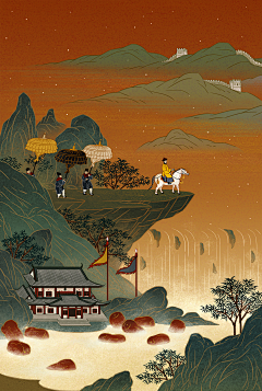 Aisling六六采集到插画类