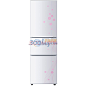 【海尔BCD-206SM】海尔（Haier）BCD-206SM 206升 三门冰箱（白色花纹--轻丝曼舞）【行情 报价 价格 评测】