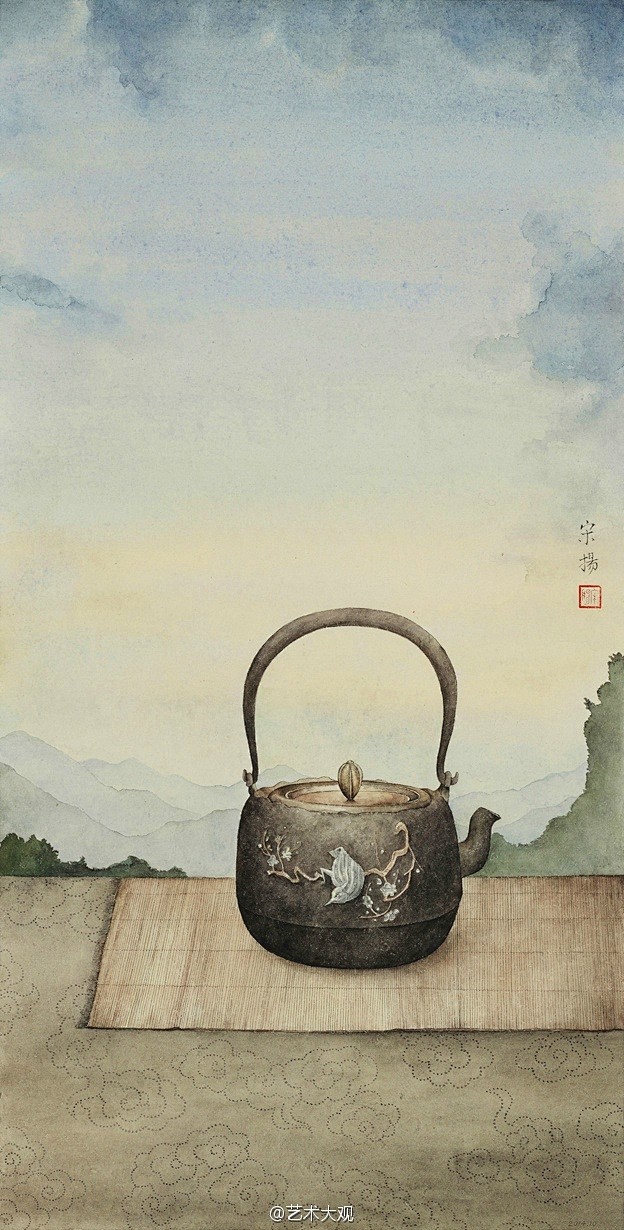 【国画】宋扬工笔画——宋扬，1982年1...