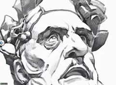 有形的阴影参考黑白稿