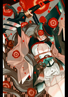 【阴阳师&妖刀姬】-花瓣网|陪你做生活的设计师 | 阴阳师青行灯