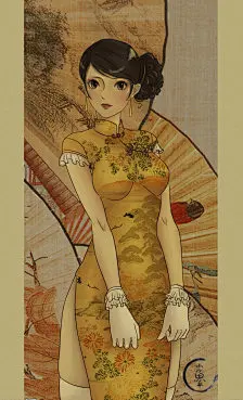 【民国风】--手绘民国美人、民国风情－堆糖，美好生活研究所