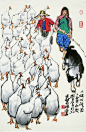 史国良  国画 - 香儿 - xianger