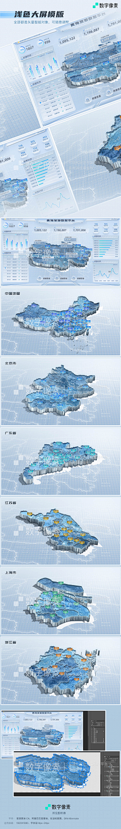 花菜i采集到大屏