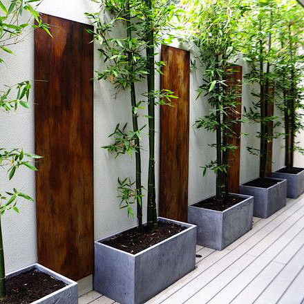 庭院时光超大尺寸长方形水泥花坛落地卷口花盆简约工业风淘宝网