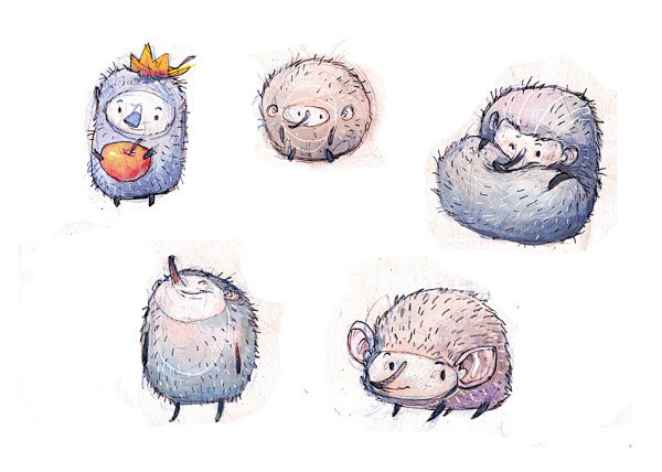 Character design on ...