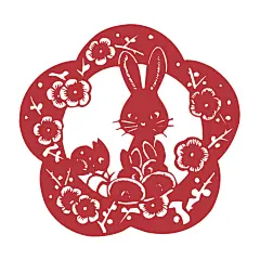 民俗剪纸图案合集