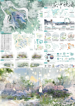 景观展板-花瓣网|陪你做生活的设计师 | 计竞