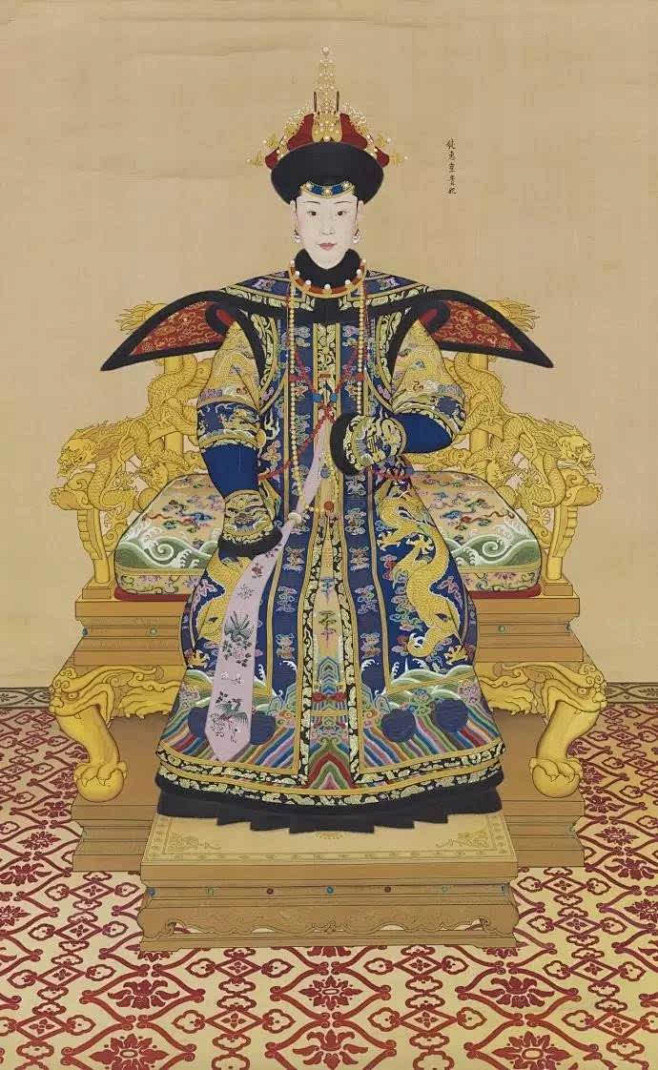 清 郎世宁 纯惠皇贵妃
