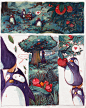 森林游（ 番外篇）彩_Naix__插画师作品_涂鸦王国gracg.com