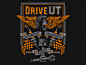 T-Shirt design for Drive UT, a car enthusiast group at University of Tennessee.

Threds, Inc.
www.threds.com