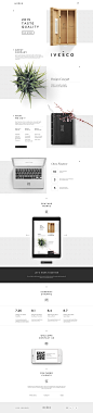 Ivesco homepage design_秀作品_梁定然主页_我的联盟