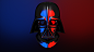 General 3840x2160 Darth Vader Sith Star Wars helmet red blue Star Wars Villains digital art mask