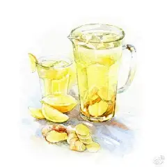〔橙子水〕美食 甜品 蛋糕 手绘 插画