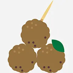 肉丸图标免抠素材_新图网 https://ixintu.com 健康食品 肉丸子 肉类 食品