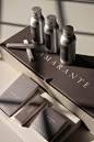 Unique Packaging Design on the Internet, Amarante Hotel Amenities #packagingdesign #packaging #design