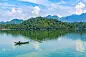 风景,浙江省,自然美,千岛湖,水,天空,美,水平画幅,夏天,水库