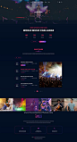 Sing is clean and modern design #PSD template for #music, #bands, party organization and #artists beautiful website with 37 layered PSD files to download & live preview click on image or Visit  #webdev