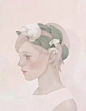 【台湾插画师Hsiao Ron Cheng（郑晓嵘）的插画作品欣赏】
Hsiao Ron Cheng是出生于1986年的台湾数字艺术家和插画家，她在2012年开始作为一名自由插画师开始工作，并很快得到了国际社会的关注，如今她已经从跟时尚品牌的合作延伸至与一系列产品设计公司合作。她的作品以人物肖像画为主，颜色淡雅细腻，人物神态空灵，充斥着唯美梦幻的风格。
