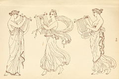 Dansvotrecoeur采集到古希腊女性服装版画