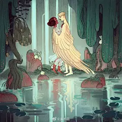 充满神秘趣味的哥特式画风
,
人物插画艺术家
,
joriouxdraws ​​​​