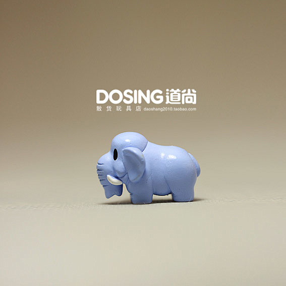 正版散货 超小号 卡通可爱Q版动物 呆荫...
