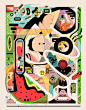 Ori Toor脑洞大开异化风格的插画创作