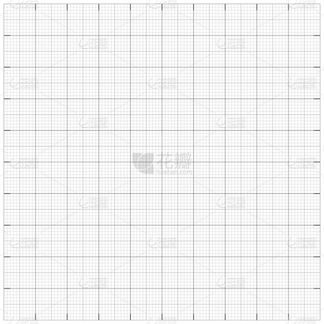 在正方形网格毫米方格纸背景。矢量 illustrati-花瓣网