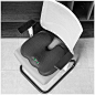 Подушка для сидения "Форма U" для офиса, на сиденье автомобильного кресла в машину, йоги, медитаций — купить в интернет-магазине по низкой цене на Яндекс Маркете