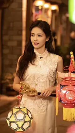 你好 旗袍 - 堆糖，美图壁纸兴趣社区-1